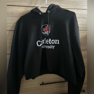Carleton University Cropped Sweater 🖤